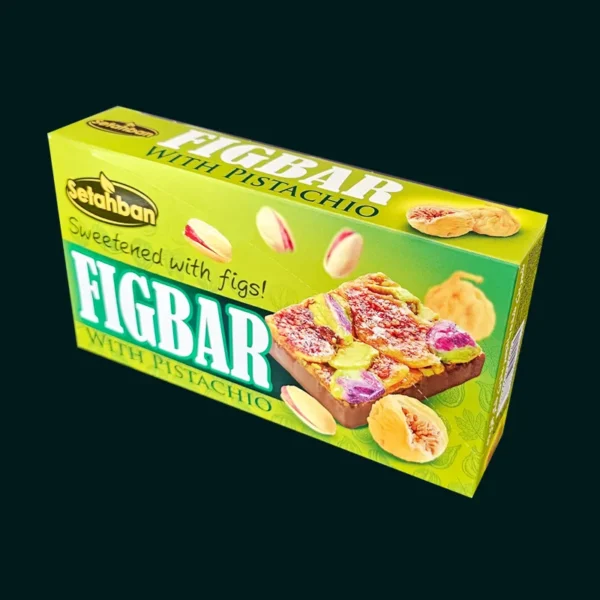 مینی بار انجیـری با مغز پسته سته بان - جعبه 12 عددی - Image 4